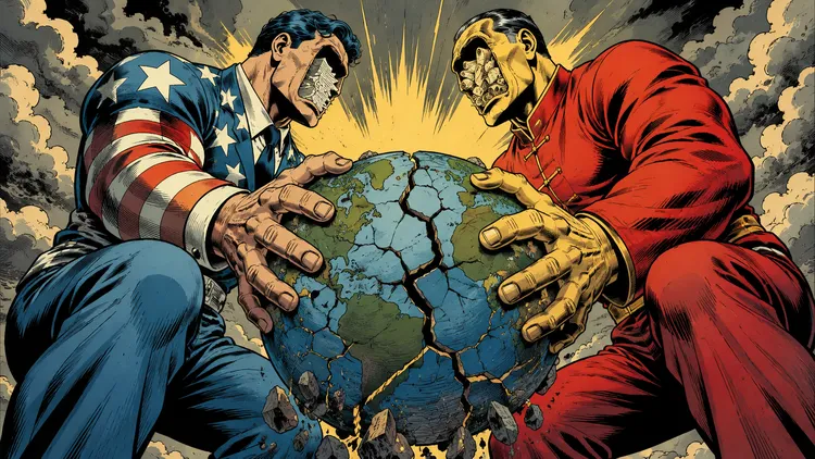 Rappresentazione dell&rsquo;asimmetria cognitiva tra USA e Cina: due potenze che si osservano senza comprendersi